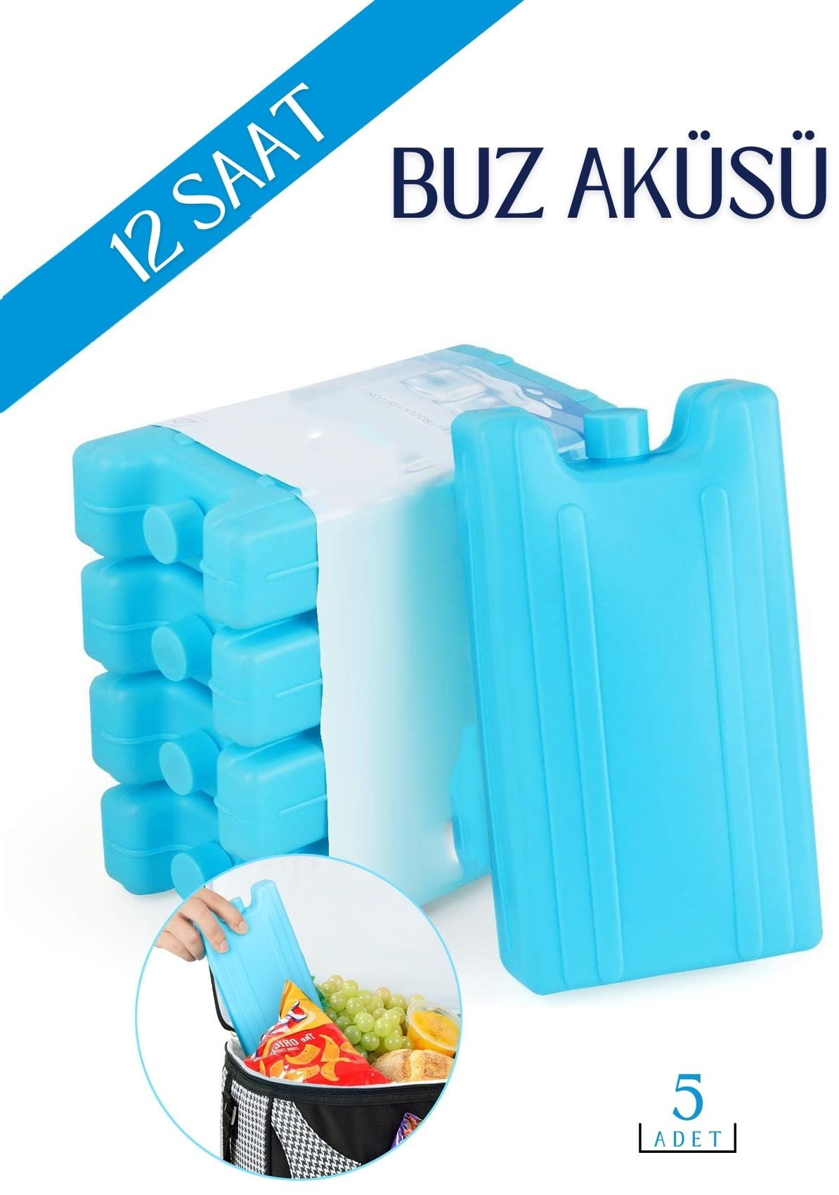 Buz Aküsü Buz Kasedi 5 ADET