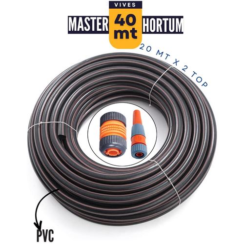 Modacar  40 Metre Master Bahçe Hortumu Sulama Aparatı HEDİYELİ 