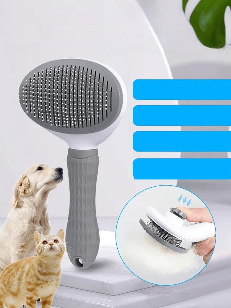 Cuervo Otomatik Temizlenen Kedi Köpek Tarağı 