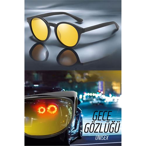 TransForMacion Parlama Önleyici Gece Sürüş Görüş Gözlüğü Sis Far Işık Önleyici Anti-Fog Gözlük 721557