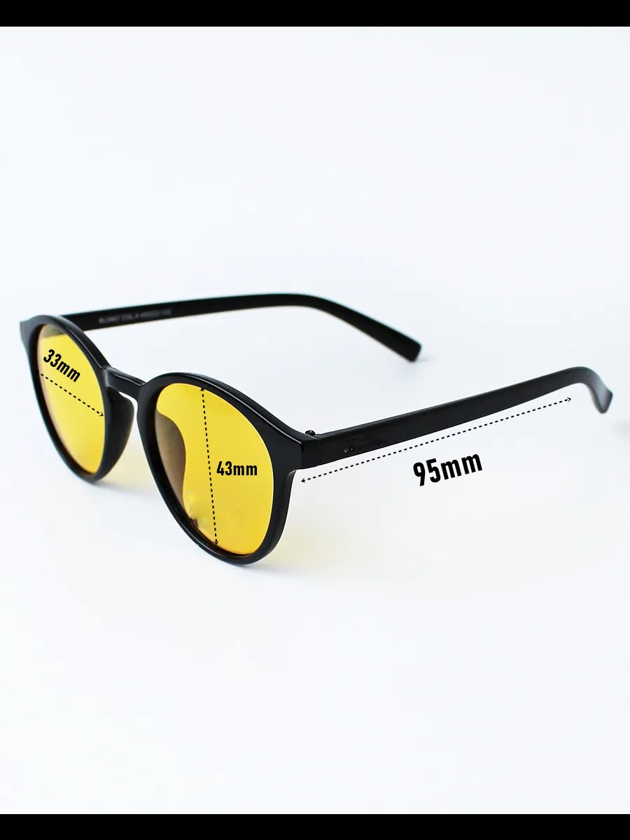 Parlama Önleyici Gece Sürüş Görüş Gözlüğü Sis Far Işık Önleyici Anti-Fog Gözlük 721557