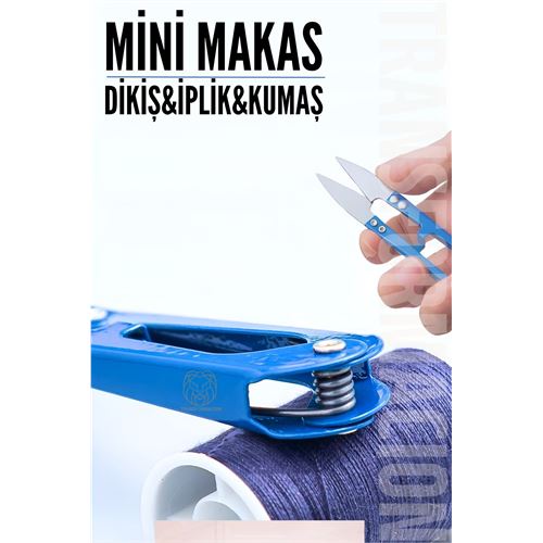 Transformacion Mini Dikiş Makası Kumaş İplik Makası 715577