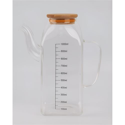 TransForMacion Yağ Sirke Şişesi Yağlık Borosilikat Cam 1000 ML 721572  