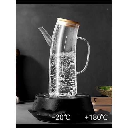 TransForMacion Yağ Sirke Şişesi Yağlık Borosilikat Cam 1000 ML 721573