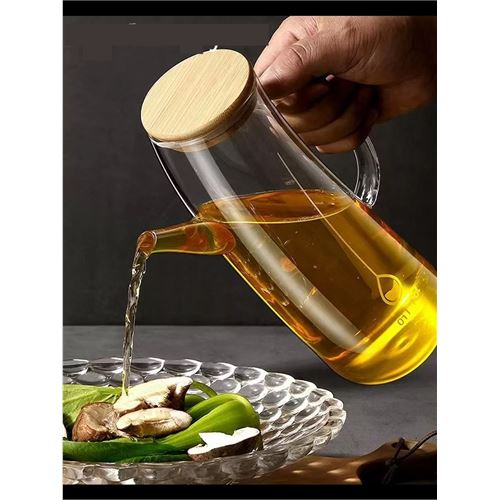 TransForMacion Yağ Sirke Şişesi Yağlık Borosilikat Cam 1000 ML 721573