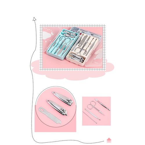 Transformacion Manikür Pedikür Kiti 7 Parça Kutulu Profesyonel Kit 721576
