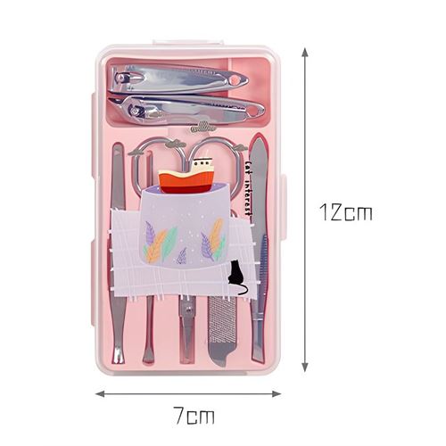 Transformacion Manikür Pedikür Kiti 7 Parça Kutulu Profesyonel Kit 721576