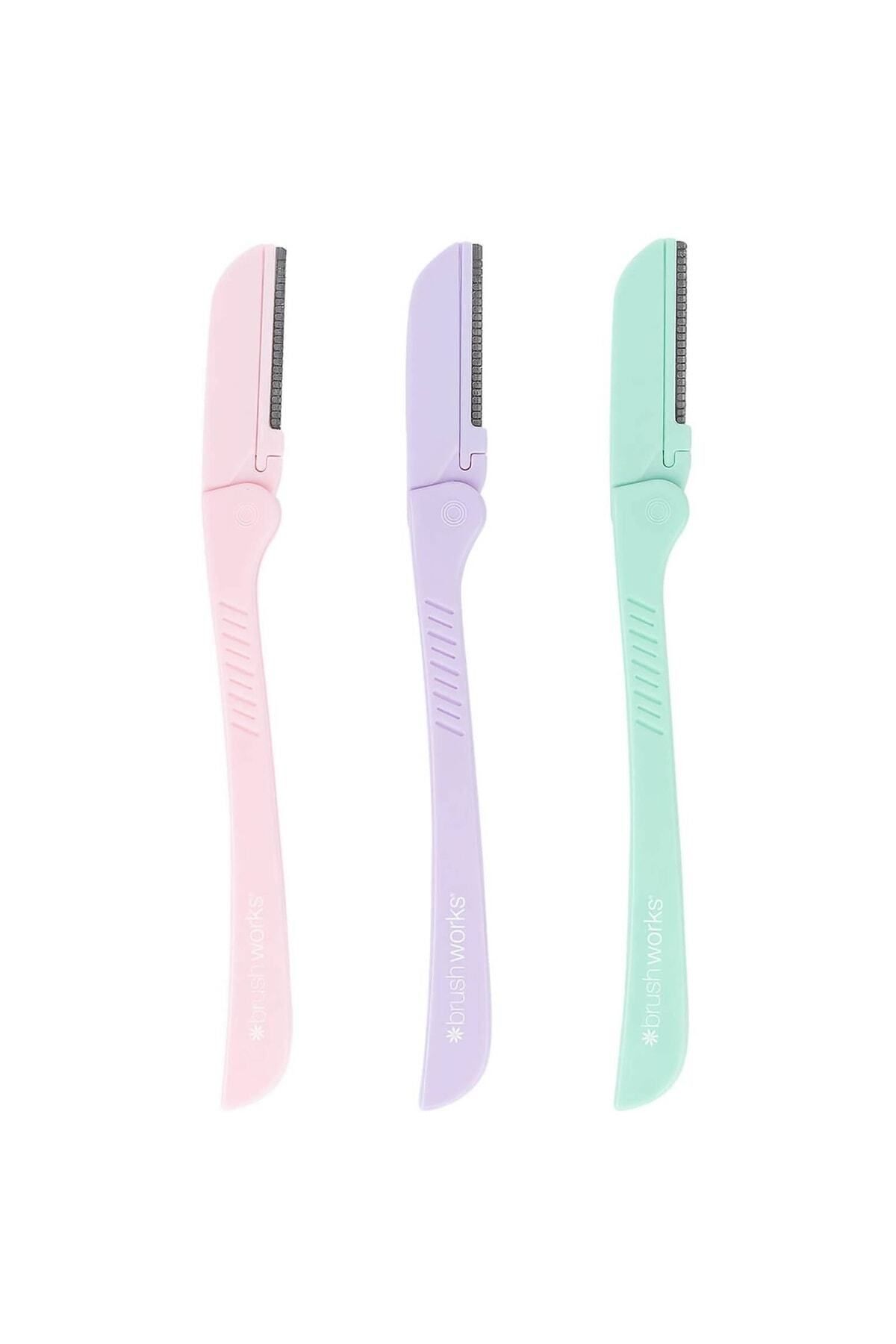 Katlanabilir Kaş Şekillendirici Kaş Dermaplaner Yüz Usturası 3 ADET 718323