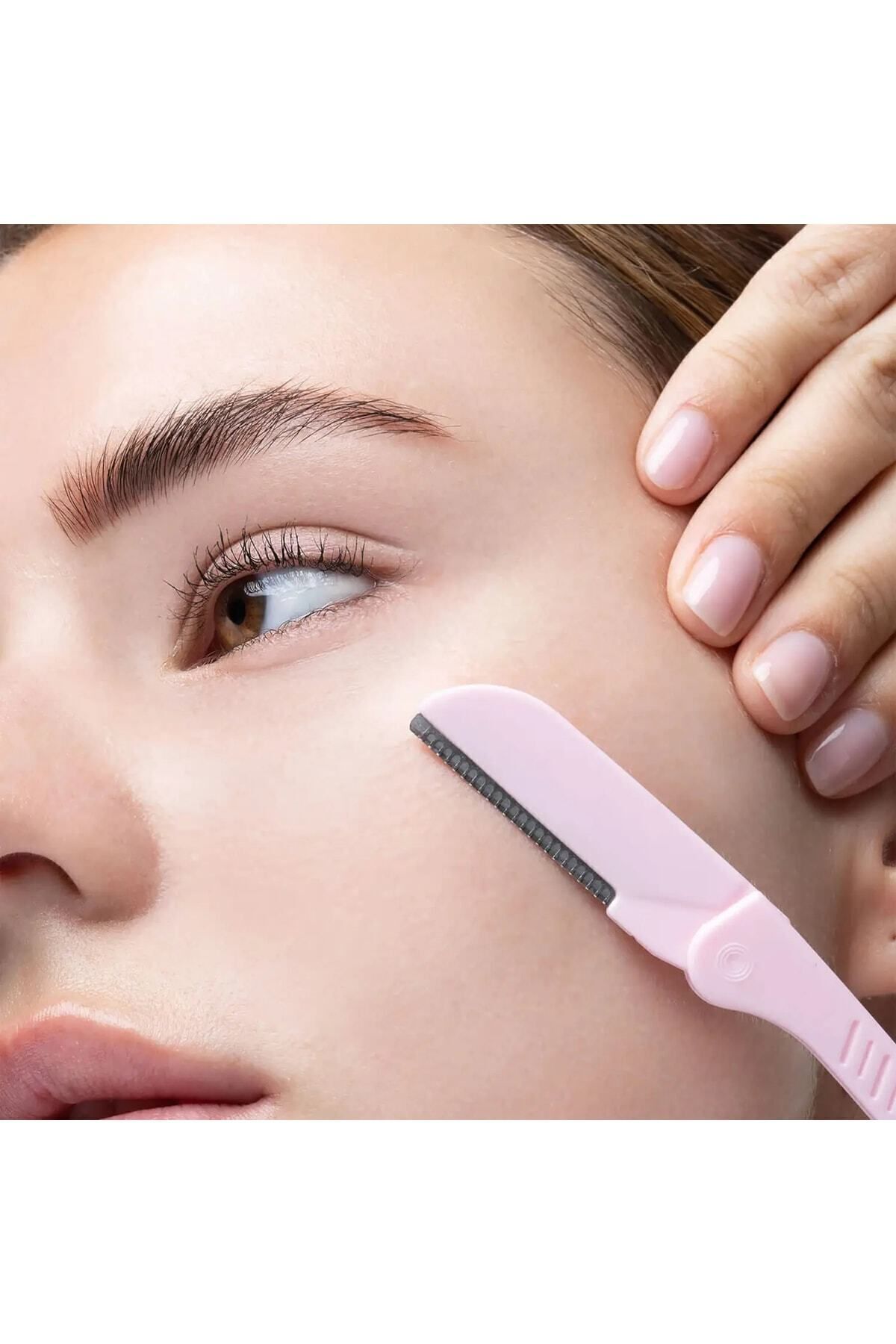 Katlanabilir Kaş Şekillendirici Kaş Dermaplaner Yüz Usturası 3 ADET 718323