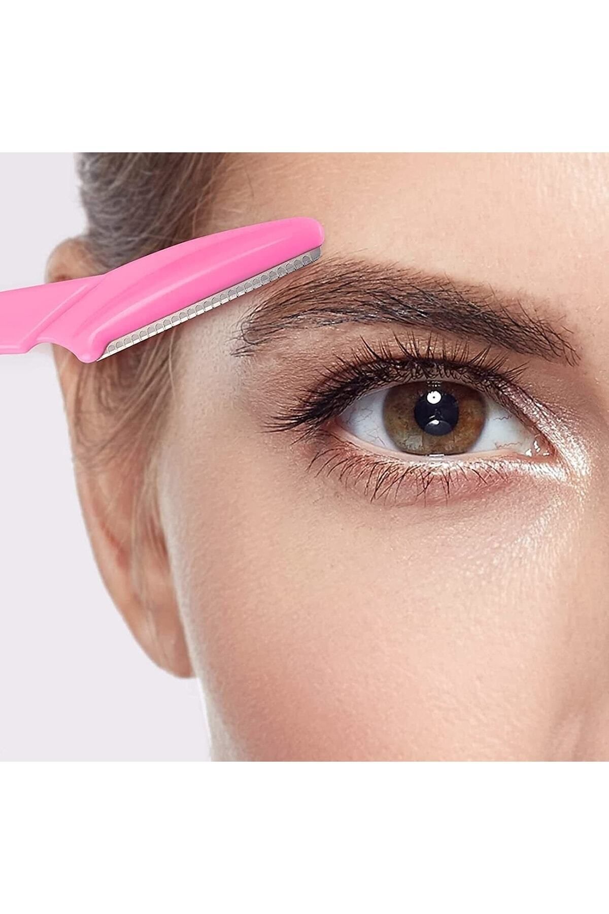 Katlanabilir Kaş Şekillendirici Kaş Dermaplaner Yüz Usturası 3 ADET 718323