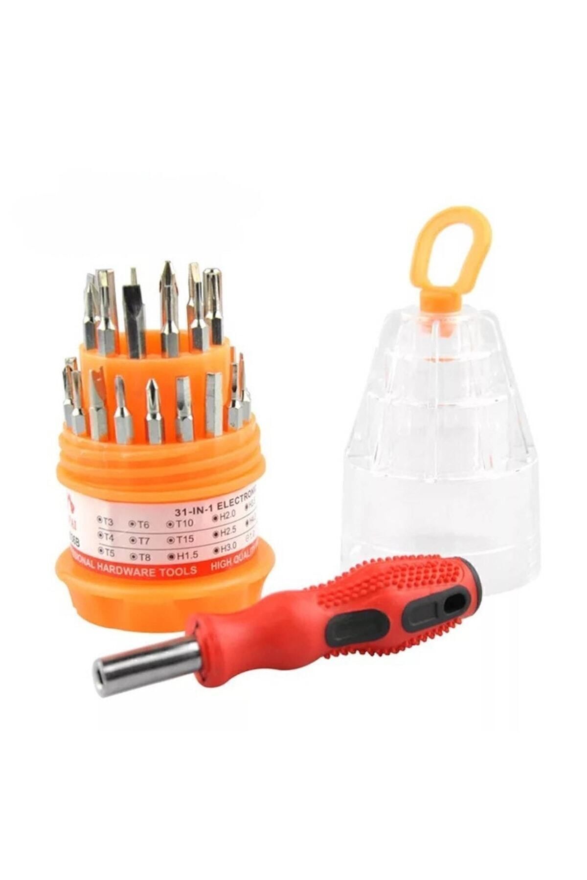 30 Uçlu Tornavida Seti - Saat Tornavidası - Telefon Tamir Tornavidası Dayanıklı ve Taşınabilir 716120