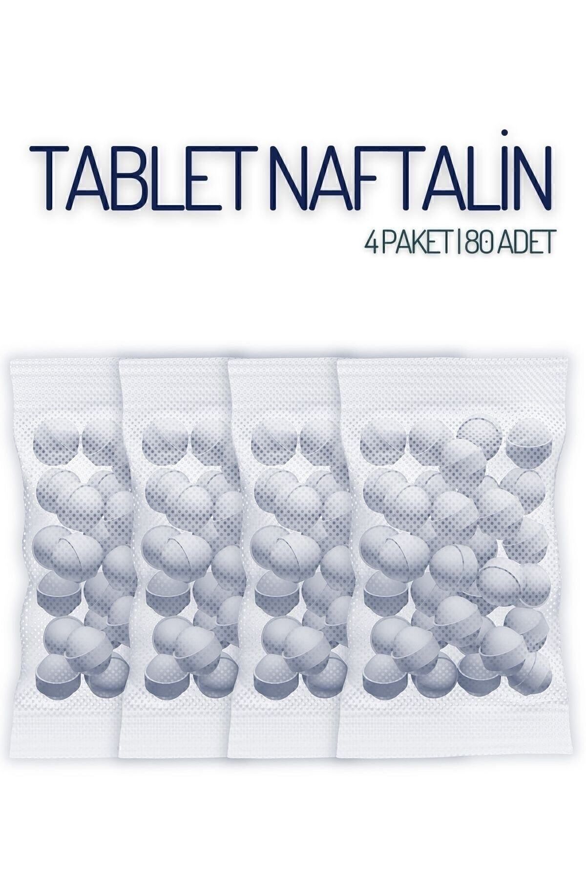 Tablet Naftalin Güve Topu Naftalin 80 Adet 718