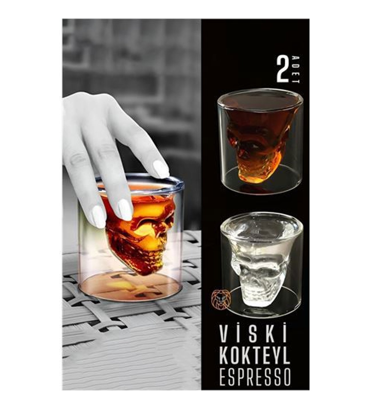 Shot Basrdağı Viski Kokteyl Espresso 2 Adet