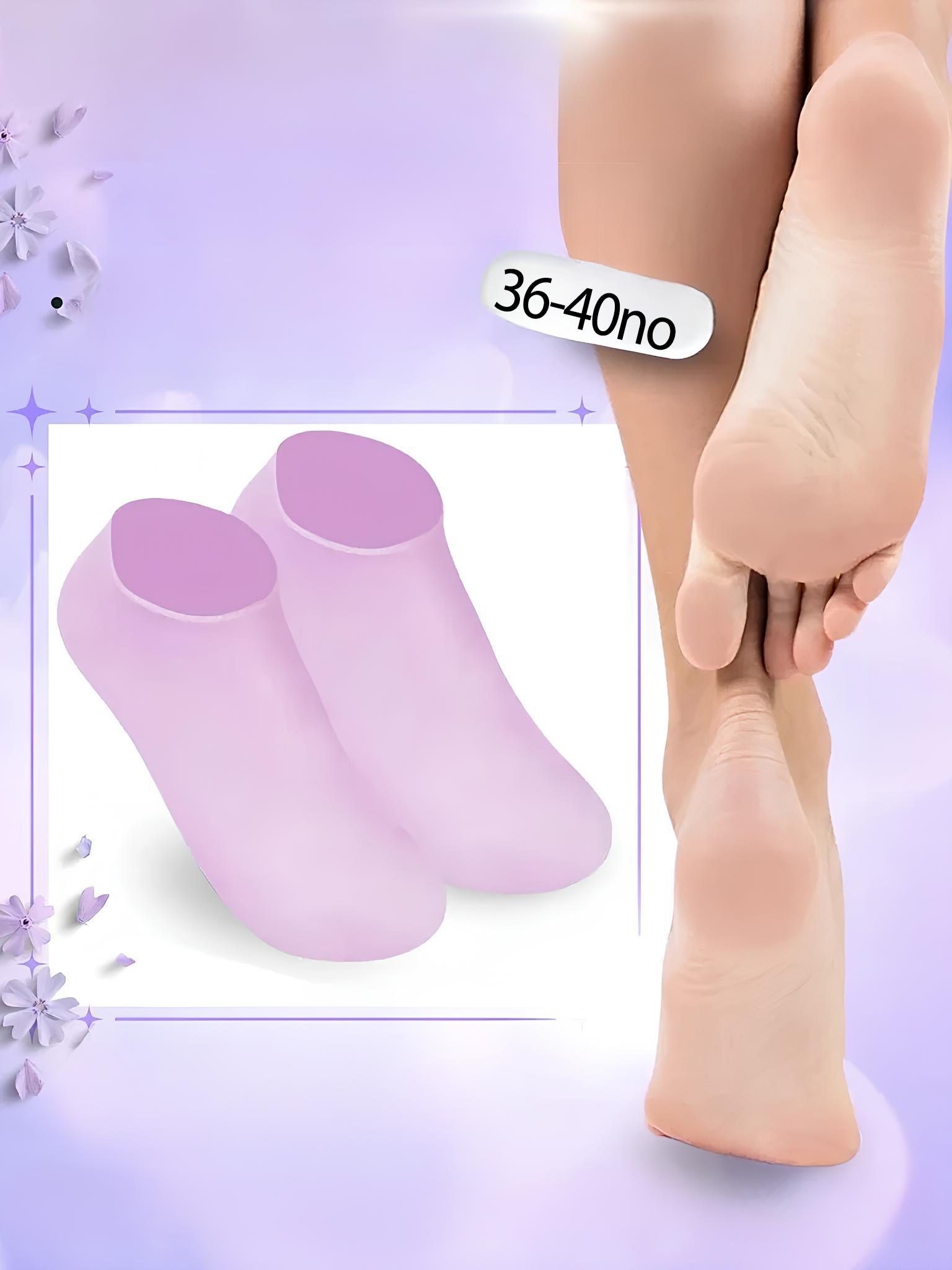 Ayak Bakım Çorabı Silikon Ayak Krem Uygulama Koruyucu Çorap 721585