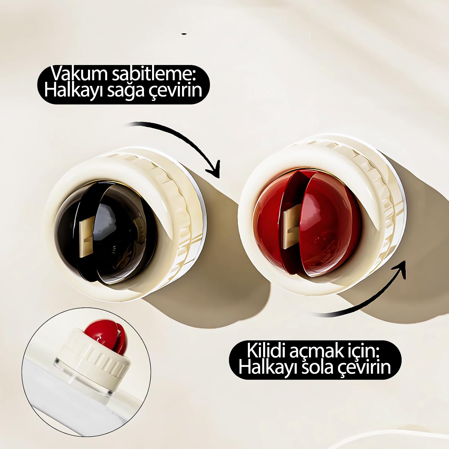 Bıçak Bileyici Pratik Vantuzlu Tungsten Çelik 721584