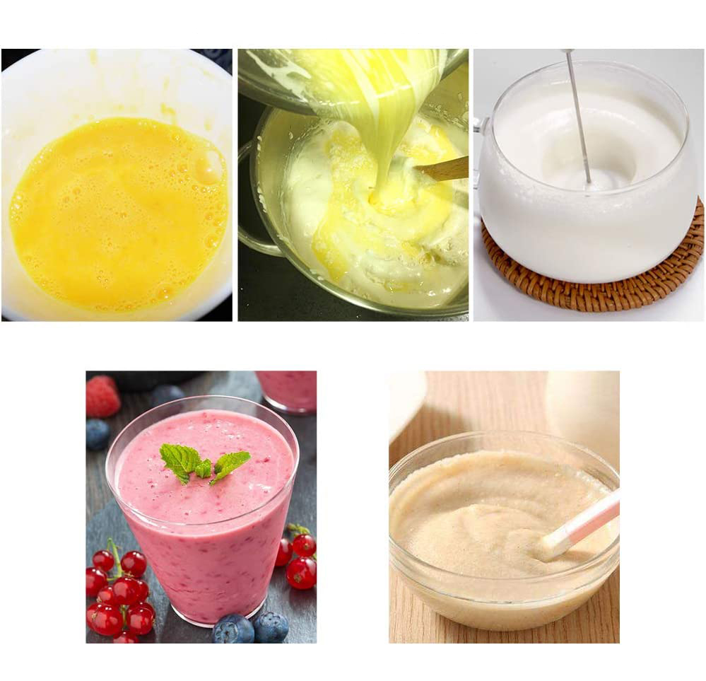 Süt Köpürtücü Kahve Karıştırıcı Mini Pilli Mixer Çırpıcı 720459