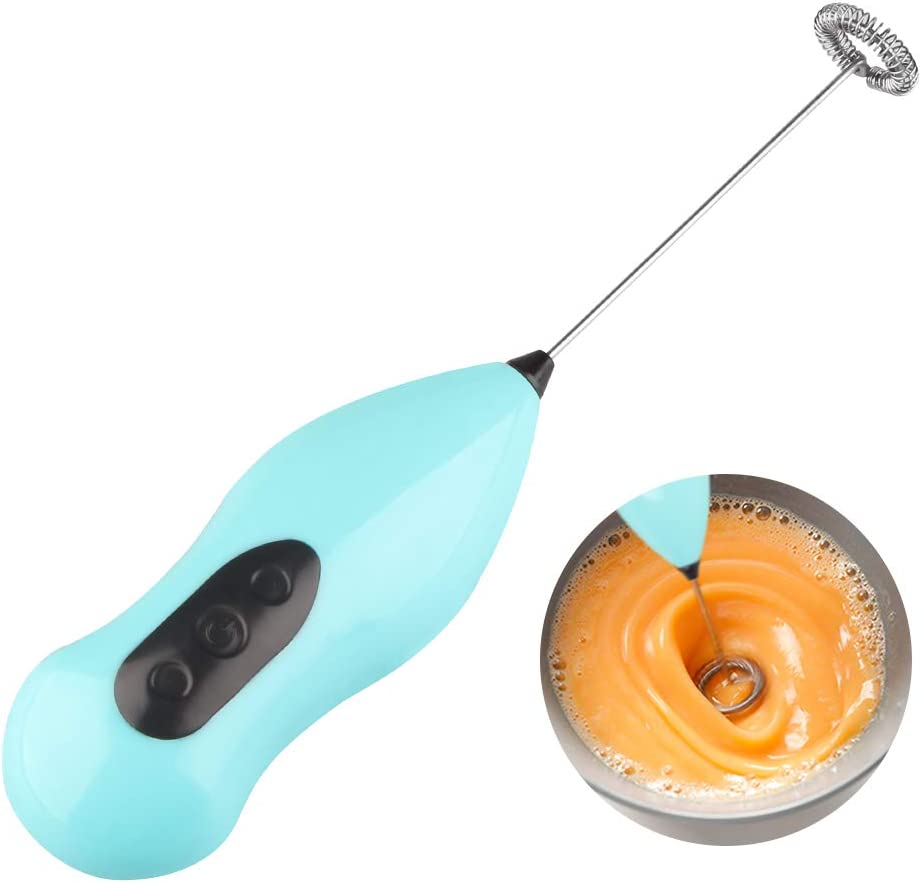 Süt Köpürtücü Kahve Karıştırıcı Mini Pilli Mixer Çırpıcı 720459