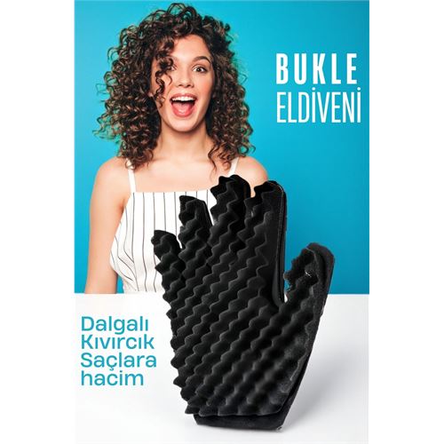 TransForMacion Bukle Eldiveni Dalgalı Kıvırcık Saçlara Bakım Eldiveni 721592