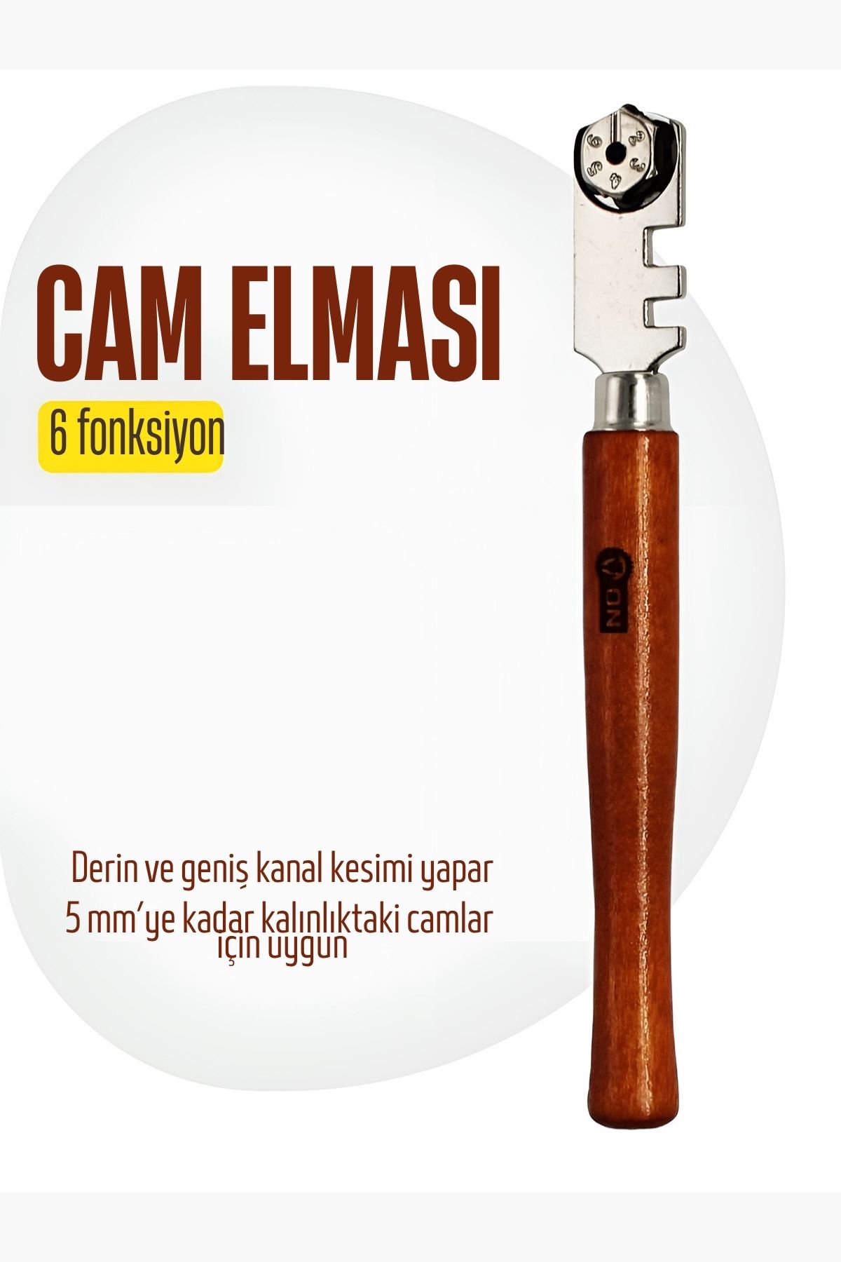 Elmas Cam Kesici - Kalem Tipi Cam Kesici Cam Kesme Elması 422526