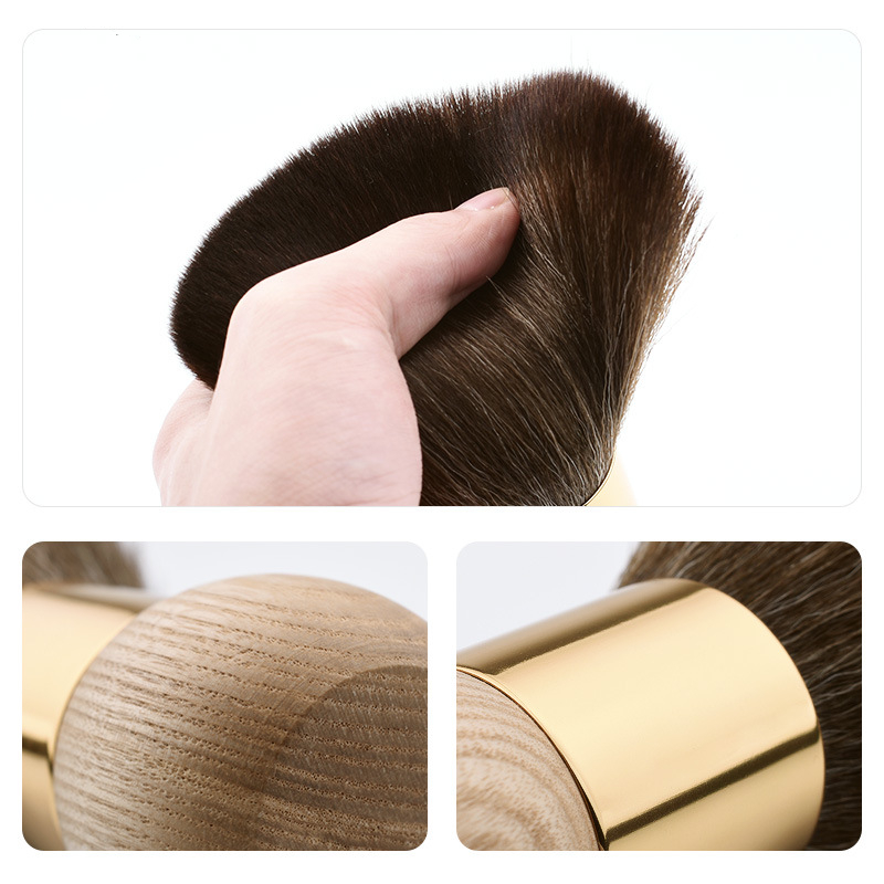 Samur Berber Ense Fırçası Saç Temizleme Fırçası - Berber Temizlik Fırçası- Kuaför Berber Malzemesi 721600