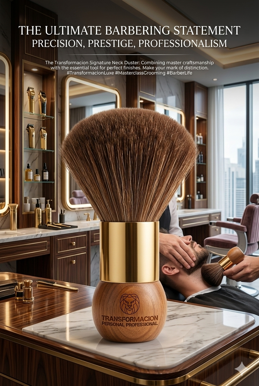 Samur Berber Ense Fırçası Saç Temizleme Fırçası - Berber Temizlik Fırçası- Kuaför Berber Malzemesi 721600