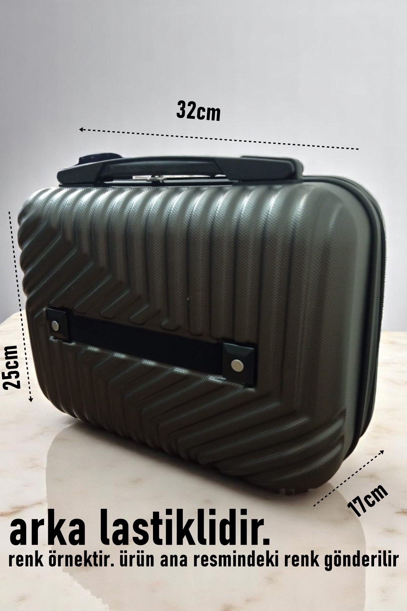 Transformacion Makyaj Çantası Kuaför Çantası Kabin içi Çanta Hostes Çantası MOR 721614