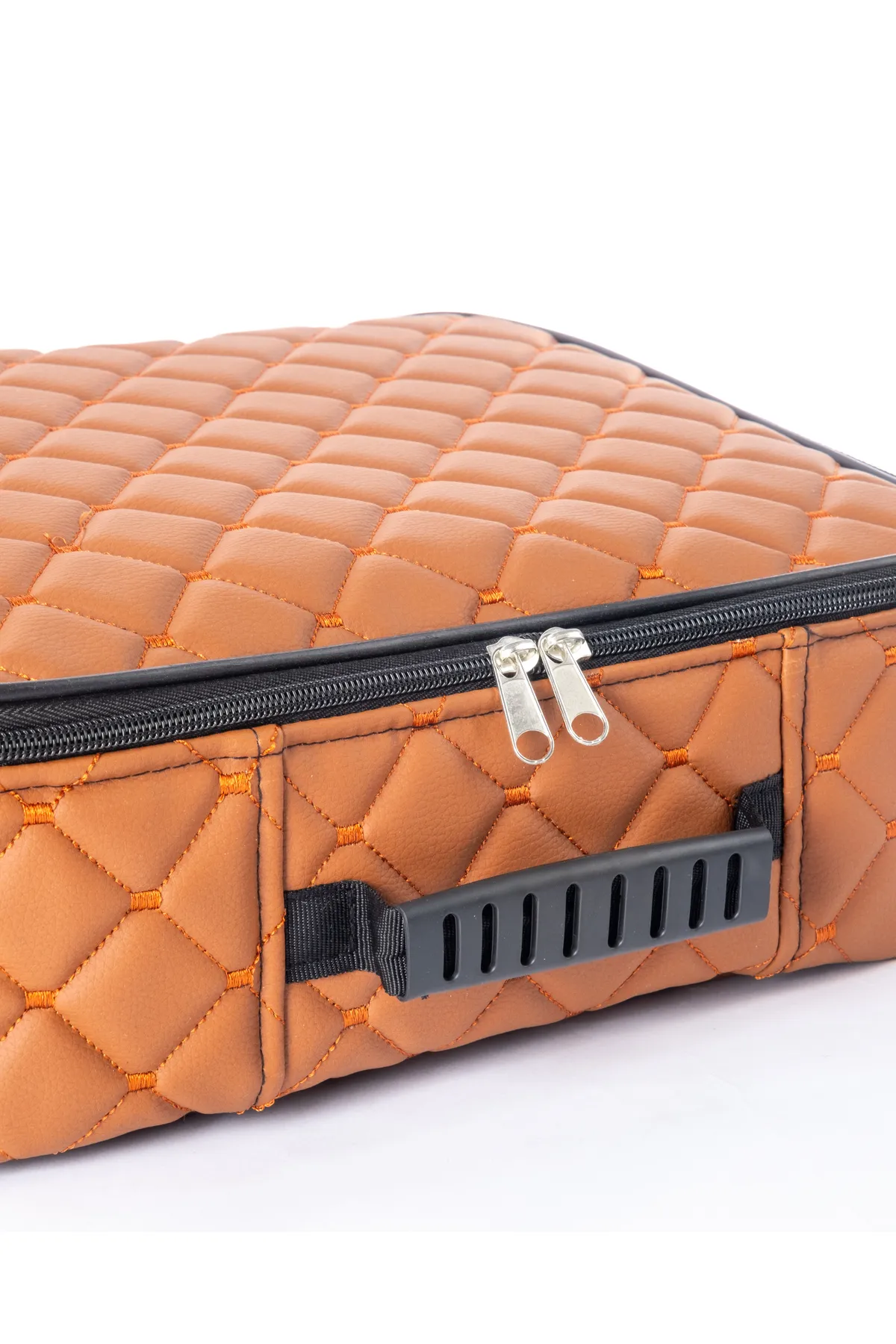 Kuaför Çantası Kapitone Deri Berber Çantası Makyöz Ekipman Çantası TABA 721609