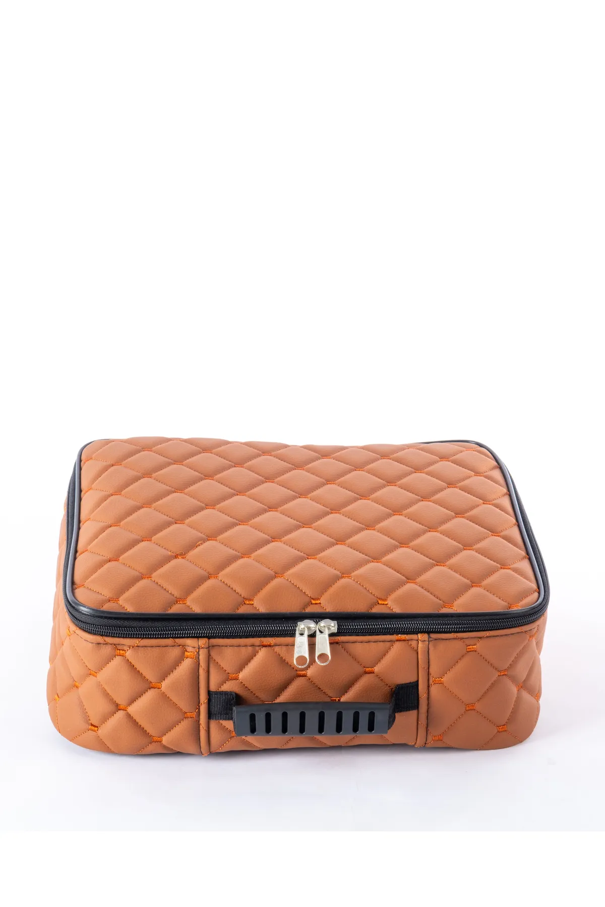 Kuaför Çantası Kapitone Deri Berber Çantası Makyöz Ekipman Çantası TABA 721609