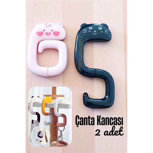 Modacar Masa Kenarı Çanta Kancası Çanta Tutucu Askı Masa Askısı 