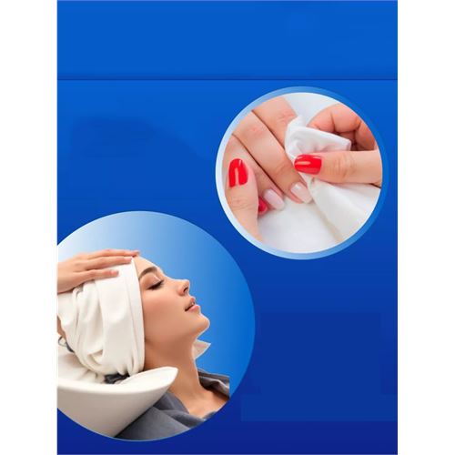 TransForMacion Tek Kullanımlık Kuaför Havlusu - Berber Havlusu Spa Havlusu Medikal Havlu 100 Ad 721615