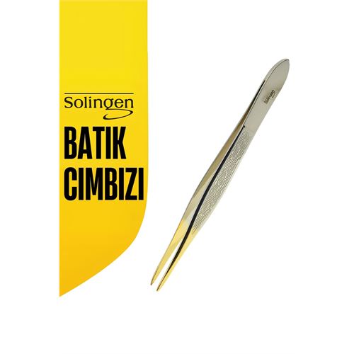 TransForMacion İnce Uçlu Batık Cımbızı - Şık ve Hassas Kaş Şekillendirme Solingen Professional 721619