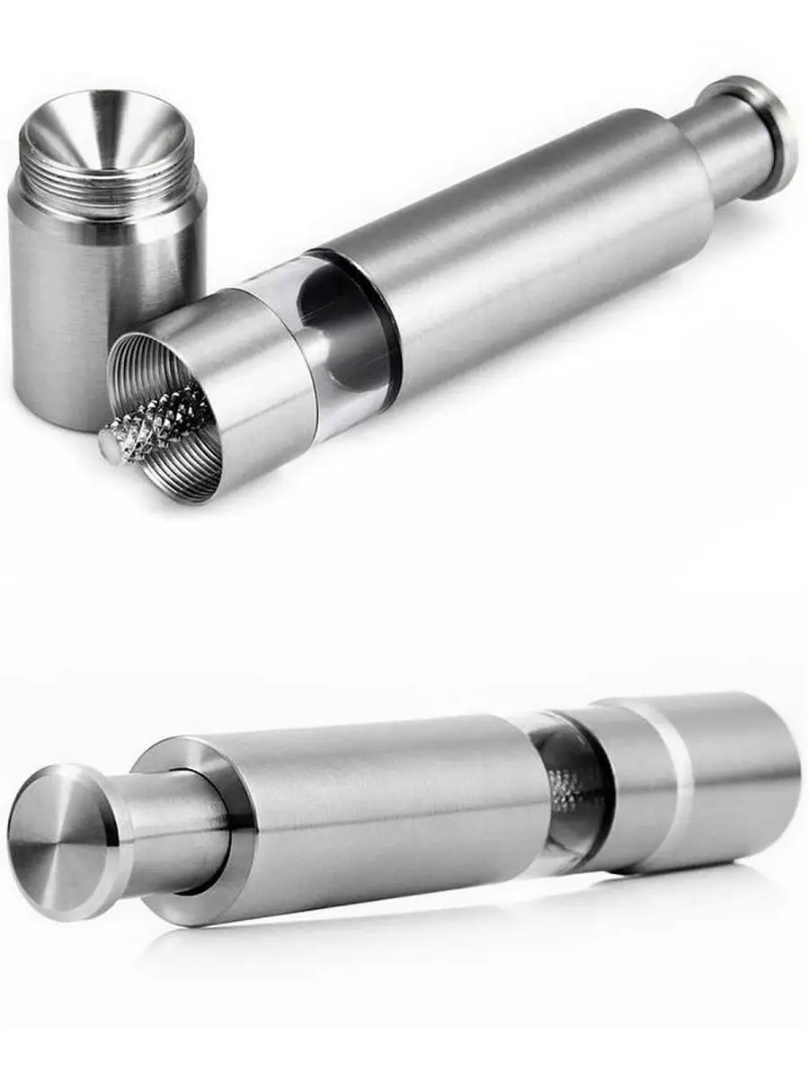 Karabiber Tuz Öğütücü Profesyonel 304 Paslanmaz Çelik Manuel Baharat Değirmeni 720252