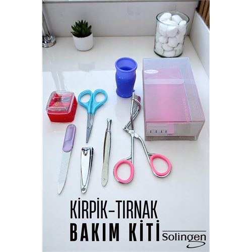 Transformacion Manikür Seti  6 Parça Profesyonel Tırnak ve Kaş Bakım Seti Merys Solingen 721623