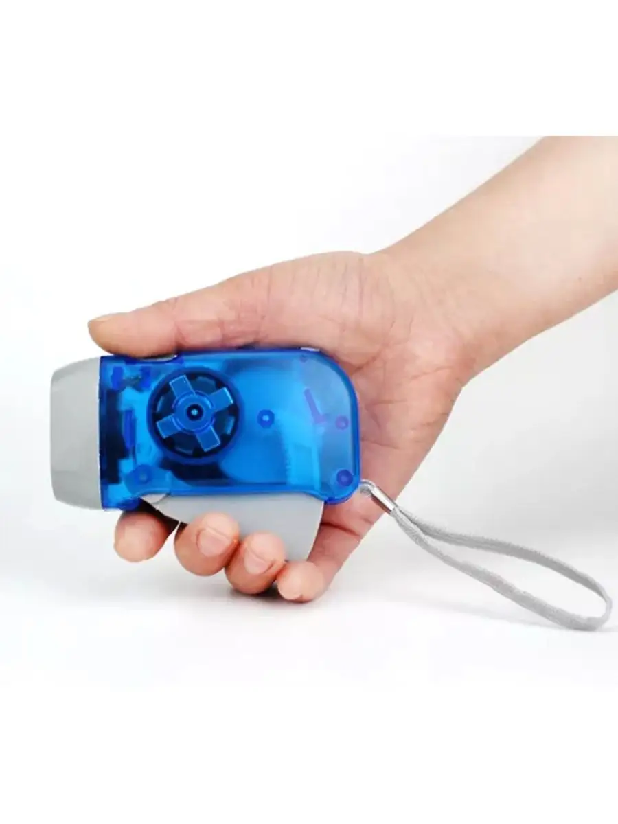 Kendinden Dinamo Şarjlı Pilsiz Acil Durum El Feneri Manuel Şarjlı El Feneri 721624