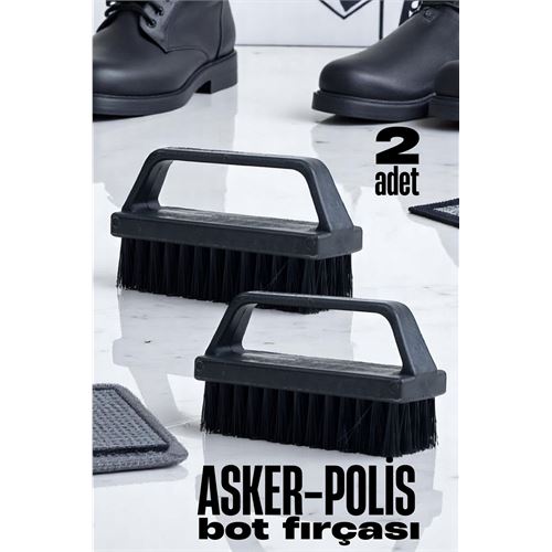 TransForMacion Sert Kıllı Asker-Polis Bot Fırçası - Leke Çıkarıcı Elbise Fırçası 2 ADET 721633