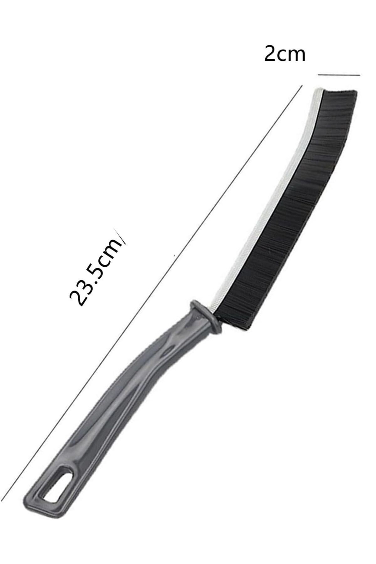 İnce Sert Kıllı Çok Dar Bölge Fırçası - Mutfak Banyo Fırçası 2 ADET 720037