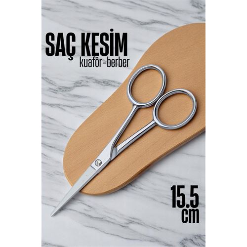 TransForMacion Kobalt Çelik Saç Kesim Makası Kuaför Berber Saç Kesim Makası Kuaför ekipmanları 15.5 cm 721642