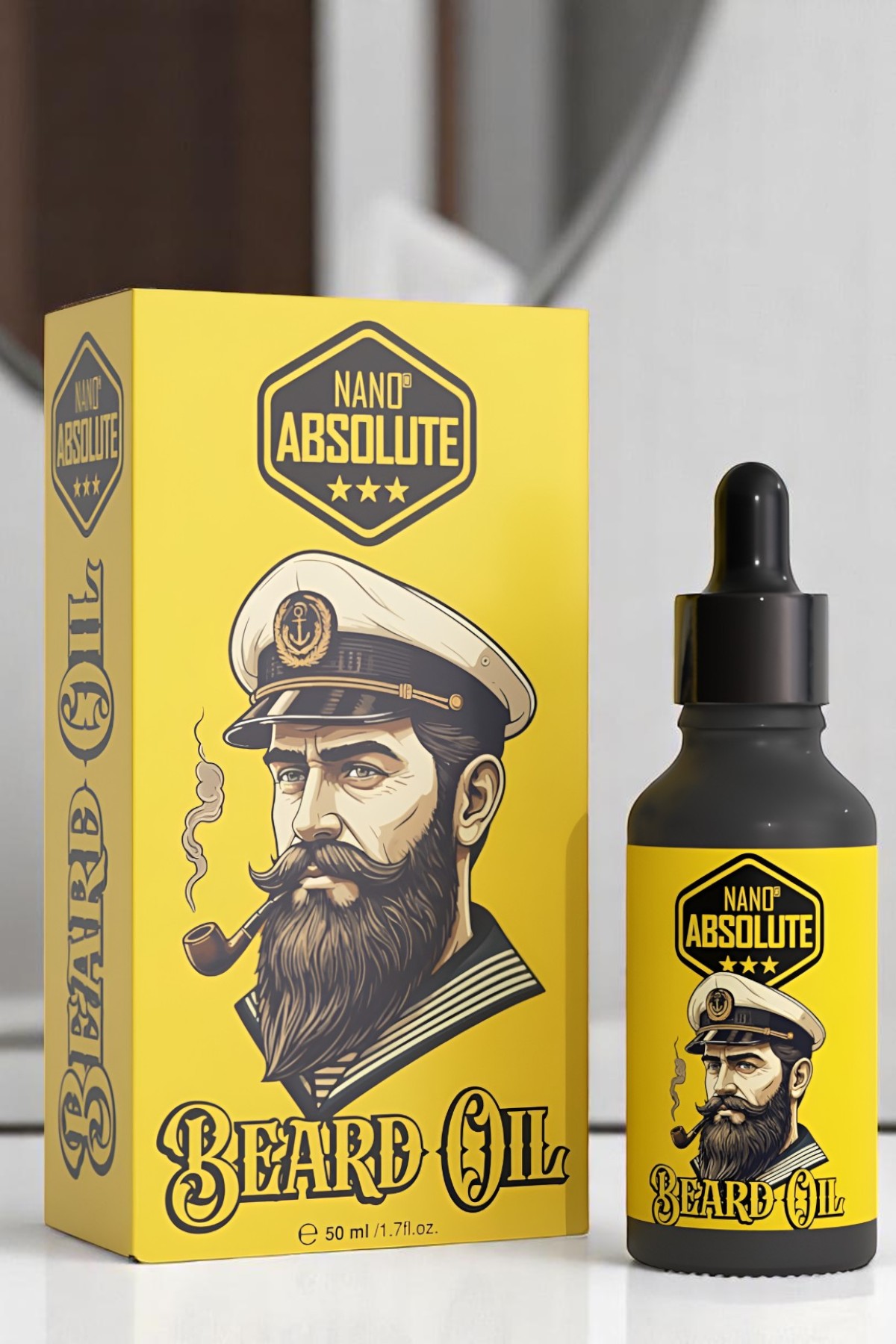 Sakal Bakım Yağı - Nemlendirici Sakal Yağı Sakal Yumuşatıcı 50 ML 721644