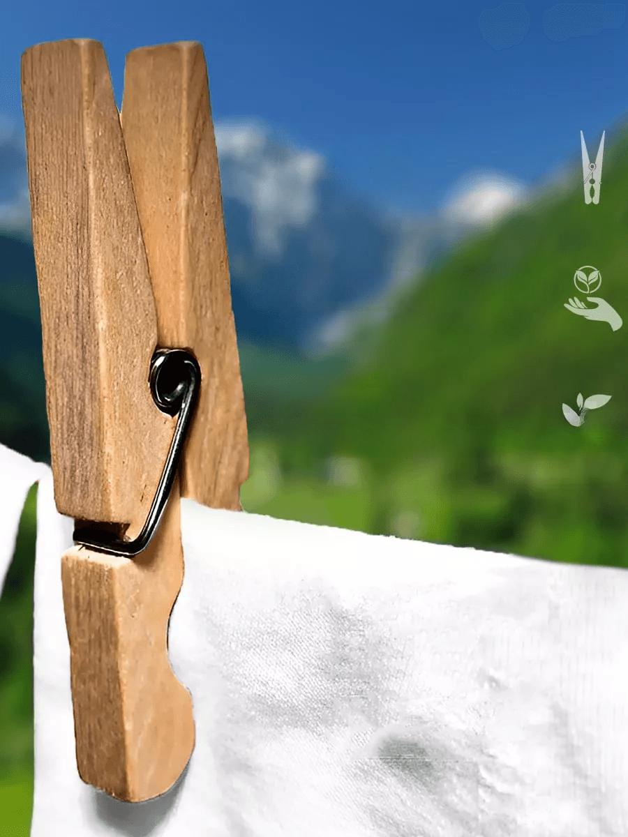 Ahşap Çamaşır Mandalı 72 ADET 721654