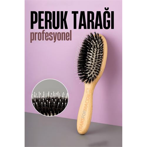 TransForMacion Peruk Tarağı - Peruk Bakım Tarağı Ahşap 721655
