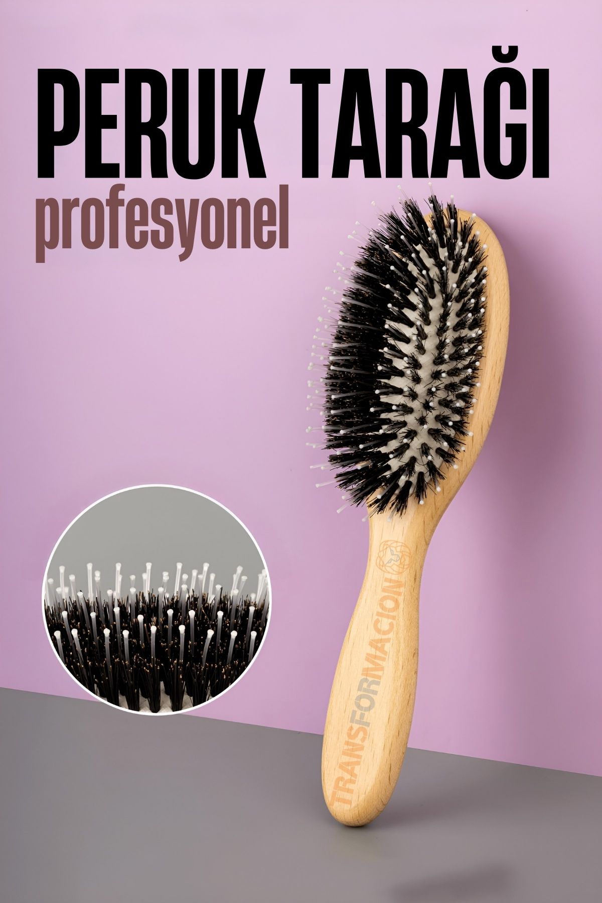 Peruk Tarağı - Peruk Bakım Tarağı Ahşap 721655