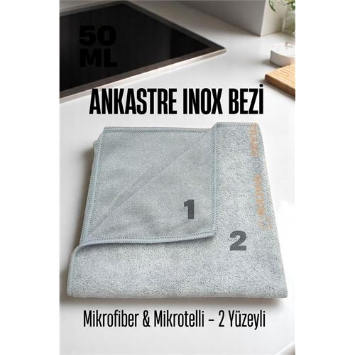 TransForMacion Çift Yüzeyli Ankastre Bezi - Oack Fırın Barbekü Mikrodalga Temizlik Bezi  721661
