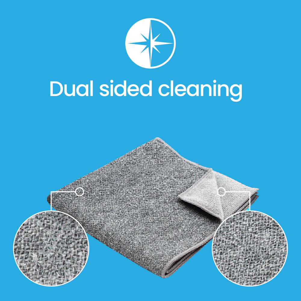 Çift Yüzeyli Ankastre Bezi - Oack Fırın Barbekü Mikrodalga Temizlik Bezi  721661