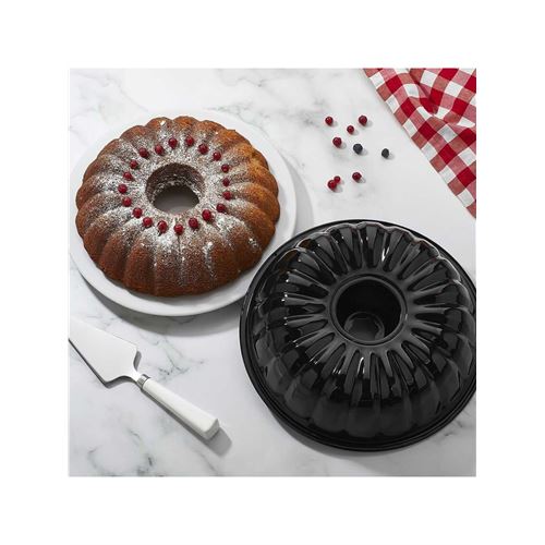 TransForMacion Emaye Kek Kalıbı - Yapışmaz Siyah Emaye Kek Kalıbı 29 CM 721669