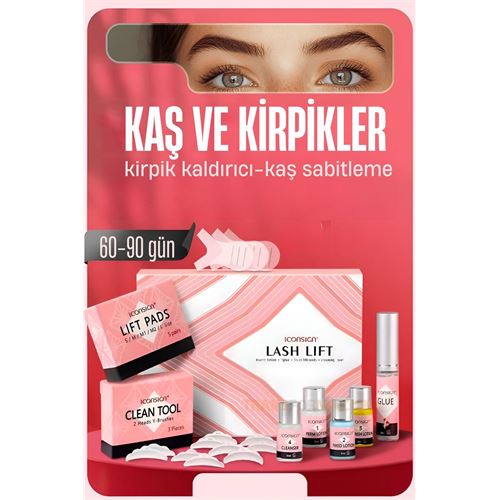 Transformacion Lifting Seti - Kirpik Perması Kirpik Kaldırma Seti - Kaş Sabitleyici Multi Kullanım 721671