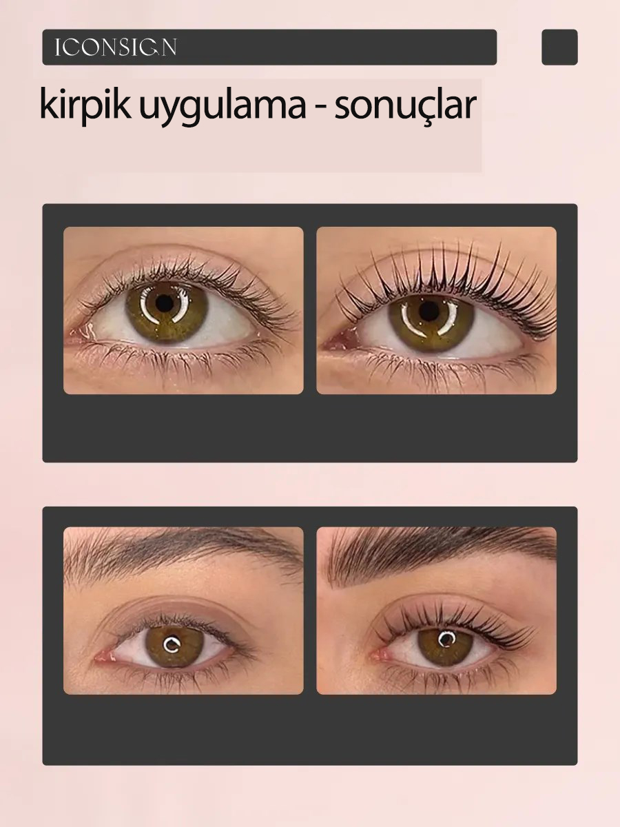 Lifting Seti - Kirpik Perması Kirpik Kaldırma Seti - Kaş Sabitleyici Multi Kullanım 721671