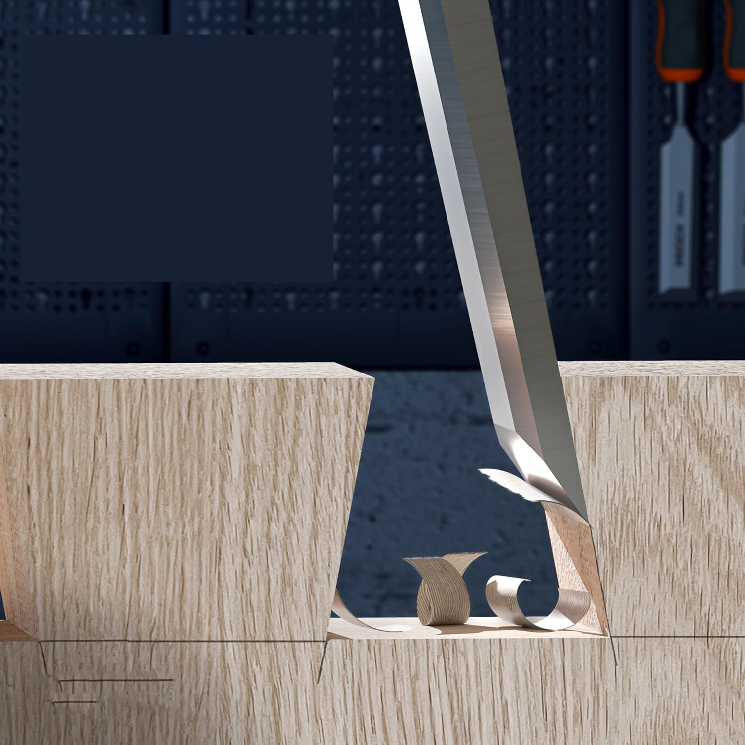 Iskarpela Seti - Vanadyum Çelik Ahşap İşleme Aleti  Profesyonellere Ahşap Keski Seti 721672