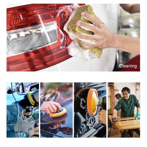 Transformacion 180 mm Cırtlı Zımpara Disk Pasta Cila Sünger Tabanı 721678