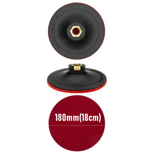 Transformacion 180 mm Cırtlı Zımpara Disk Pasta Cila Sünger Tabanı 721678