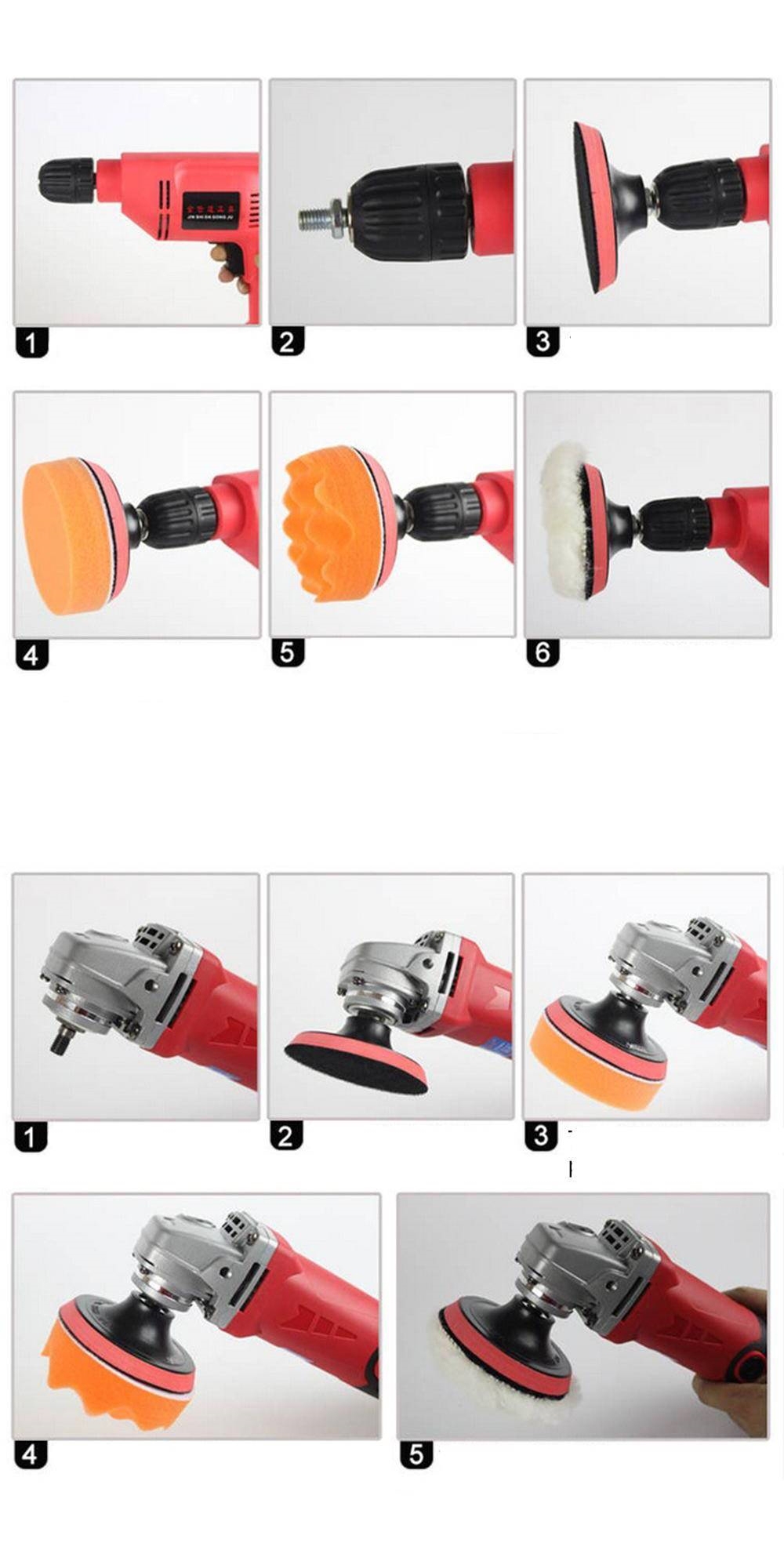 180 mm Cırtlı Zımpara Disk Pasta Cila Sünger Tabanı 721678